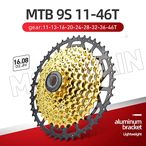 VG SPORTS 8/9/10/11/12 Speed Ultra-Light Bike Cassette for Mountain Bike 11-40T/11-42T/11-46T/11-50T/11-52T MTB Cassette Lightweight Aluminum Bracket Cassette - Image 6