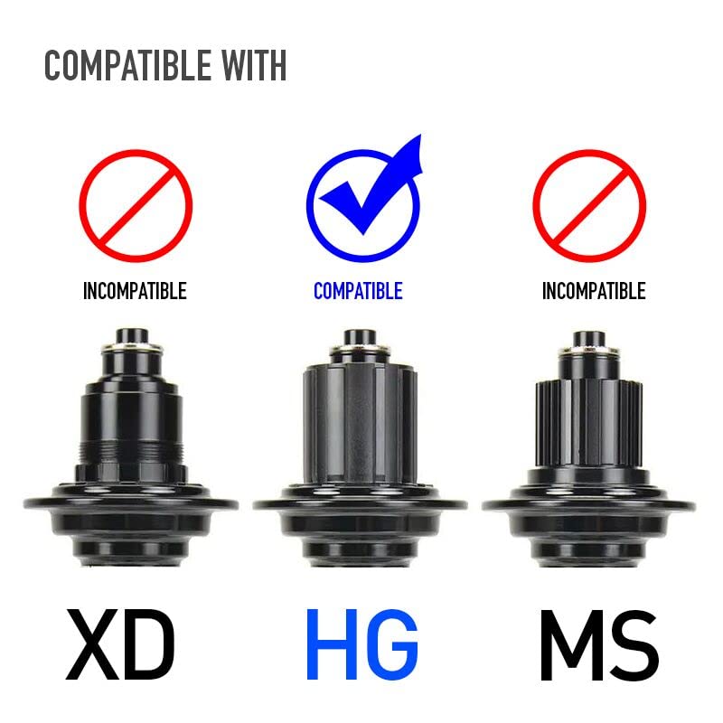 VG SPORTS 8/9/10/11/12 Speed Ultra-Light Bike Cassette for Mountain Bike 11-40T/11-42T/11-46T/11-50T/11-52T MTB Cassette Lightweight Aluminum Bracket Cassette - Image 4