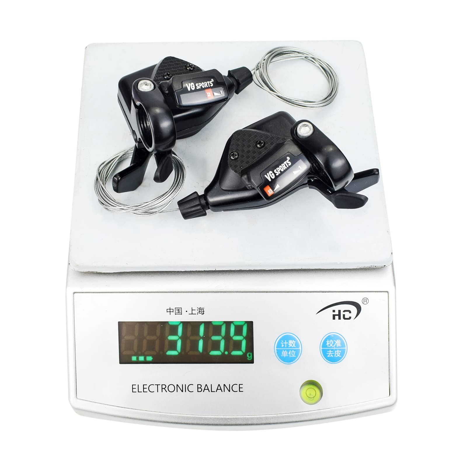 VG SPORTS MTB Bike Shifter Levers, 2/3 x 8/9/10/11 Speed Mountain Bike shifters Set with Gear Indicator - Image 7